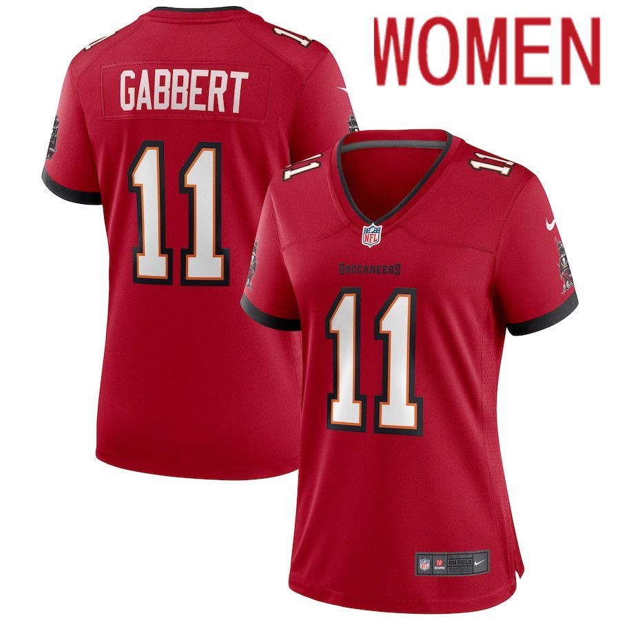 Women Tampa Bay Buccaneers 11 Blaine Gabbert Nike Red Game NFL Jersey